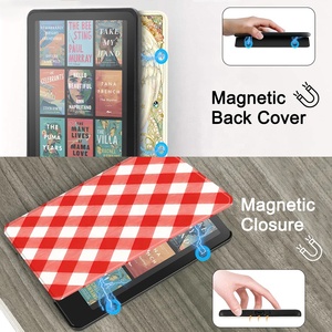 Funda Personalizada con Logotipo en Relieve para <span class=keywords><strong>Kindle</strong></span> <span class=keywords><strong>Paperwhite</strong></span> de 12.ª <span class=keywords><strong>Generación</strong></span>, Funda para <span class=keywords><strong>Kindle</strong></span> 2024 ColorSoft con Parte Trasera Magnética y Cubierta de PU - Product Image 2