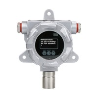 Sensor Suhu Kelembaban Modul Tanah Probe Udara 485 Transmitter Industri Pertanian Rumah Kaca Layar LCD Probe 300mm