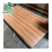 Panneau Mdf laminé en mélamine d'usine 18mm 4x8 panneau Mdf mélamine grain de marbre