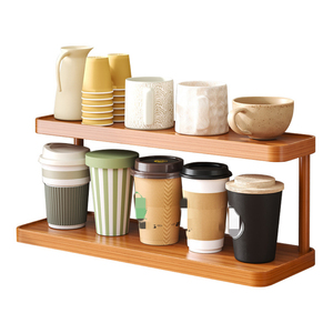 Wholesale New Wooden Desktop Multi Layer <strong>Storage</strong> <strong>Rack</strong> for Home Cup Mug <strong>Bottle</strong> Shelf Office Desktop Kitchen <strong>Storage</strong> Holders <strong>Rack</strong> - Product Image 3