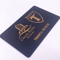 Etiqueta de Muestra Gratuita GSC 213, Tarjeta Negra Mate de PVC, Tarjetas NFC Negras en Blanco