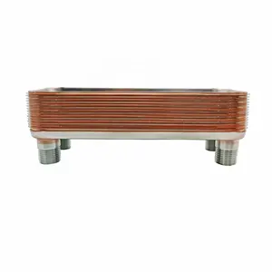 Bestseller CB10/CB16/BL14 Industrieller Wärmetauscher Edelstahl Gelöteter Aluminium-Plattentyp Kupfermaterial Wettbewerbsfähiger Preis - Product Image 6