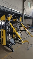 Station de musculation multifonctionnelle avec structure en acier, option rack de musculation et système Smith pour les squats
