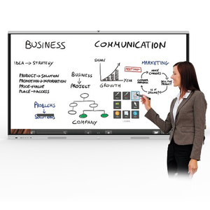 Tableau interactif intelligent portable 4K de 55, 65, 75, 86, 98, 100 pouces pour les écoles, modèle HD-55I-T portable interactif de 55 pouces - Product Image 2