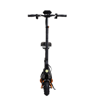 Scooters eléctricos para scooters de cercanías plegables certificados CE en el rango de 55 km de la autopista kukirin G2 45 km /