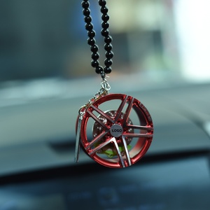 2025อัลลอยด์ติดกระจกรถยนต์แบบแขวนสำหรับตกแต่งภายในรถของที่ระลึกทางธุรกิจส่งเสริมการขาย - Product Image 4