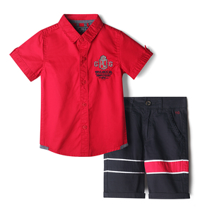 Ensemble de vêtements pour enfants, chemise et pantalon blancs de haute qualité, vêtements pour bébé garçon, ensemble de shorts à la mode pour garçons - Product Image 6