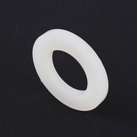Rondelle plate en nylon PA66 DIN125A, rondelle isolante non métallique en polyamide