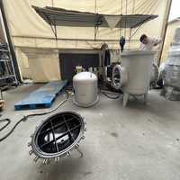 Carcasa de Filtro de Membrana de Acero Inoxidable de Alto Flujo Industrial con Bomba, Motor y PLC para Filtración de Líquidos en Plantas de Tratamiento de Agua