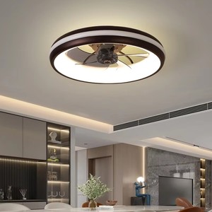 Ventilador de Techo Metálico de 5 Aspas para Comedor, Diseño Moderno con LED Ajustable de 3000K/4000K/6500K, Motor de CC de 6 Velocidades y Control por Aplicación - Product Image 3