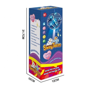 Jouet cactus parlant en peluche Konig Kids, chansons anglaises, chant, balancement, enregistrement, danse, jouet musical cactus - Product Image 6