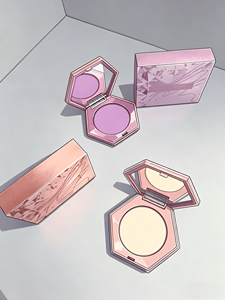 Factory wholesale high-demand, skin-friendly, and three-dimensional effect 8g powder <b>compact</b> - Product Image 5