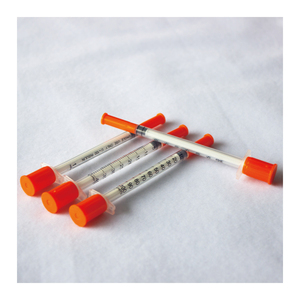 Jeringa <span class=keywords><strong>de</strong></span> <span class=keywords><strong>Insulina</strong></span> Desechable <span class=keywords><strong>de</strong></span> 0.5 ml, Jeringa <span class=keywords><strong>de</strong></span> <span class=keywords><strong>Insulina</strong></span> para Diabéticos con Aguja Fija, Jeringa <span class=keywords><strong>de</strong></span> <span class=keywords><strong>Insulina</strong></span> Médica con Aguja - Product Image 1