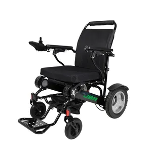 power wheelchair with elevating leg rests folding electric wheelchair for disabled