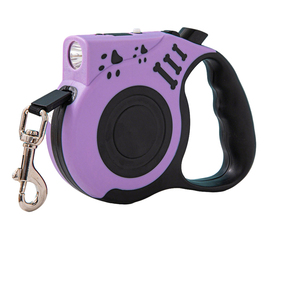 Correa para Mascotas al por Mayor, Alta Resistencia a la Tensión, Correa para Perro de Nailon de 5 Metros con Luces LED y Tiras Reflectantes - Product Image 1