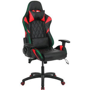 Silla Gaming LED RGB con Luces de Colores 180 °   Silla Giratoria Ergonómica Reclinable con Respaldo Alto y Estructura de Acero Resistente - Product Image 2