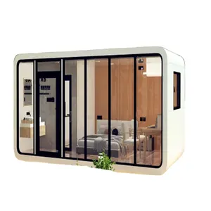 Popular cabin luxury Soundproof High-End Mobile apple pod cabin capsule container house Hangfa apple warehouse