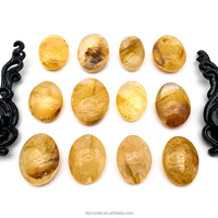 Offre Spéciale : Pierre de Palmier en Cristal Naturel Gold Healer, Magnifique Pierre Précieuse de Quartz Jaune Feu pour la Décoration