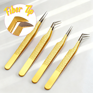 แหนบปลายแหลมสำหรับต่อขนตาแบบเส้นใยสีดำ ความแม่นยำสูง ขายส่ง ผลิตจากสแตนเลส 410  รับสกรีนโลโก้ฟรี - Product Image 5