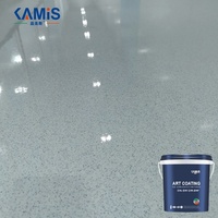 Cat Epoxy Warna Pasir Marmer untuk Lantai dan Dinding, Cat UV Polyurethane Resin Titanium Dioxide, Lapisan Atas Cair, Aplikasi Semprot dan Kuas