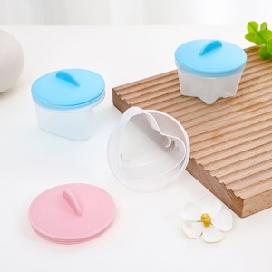 Molde de plástico para huevos, pudín y natillas, para cocina doméstica, para alimentos de bebé, con soporte para huevos, herramienta para cocer huevos al vapor para el desayuno - Product Image 2