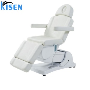 KISEN Modern <b>Electric</b> 3 Motor Massage Chair Bed for Beauty Salon Massage Bed Luxury Facial <b>Electric</b> Massage Beds for Esthetician - Product Image 3