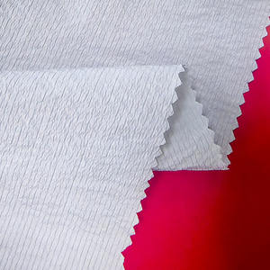 Tissu quadrillé en polyester 100% T400, motif à carreaux, ripstop, dobby, crêpe bulle, froissé, seersucker - Product Image 3