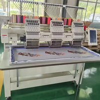 NOUVEAU Machine à coudre automatique d'impression de broderie à tête unique Taille de table de travail personnalisée avec composants principaux Engrenage moteur