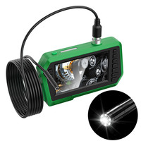 Caméra endoscopique industrielle avec écran IPS de 4.3 pouces, 2M/5M/10M, HD1080P, pour inspection de tuyaux et d'égouts, boroscope étanche IP68, LED 2600mAh