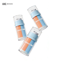 Flacon Airless à Double Chambre 12.5ml+12.5ml 15ml+15ml 25ml+25ml Distributeur à Double Pompe pour Emballage de Sérums, Lotions et Fonds de Teint
