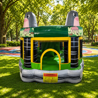 Grand jeu gonflable interactif de Whac-a-Mole pour adultes, pour l'extérieur, avec zone de saut et de jeu sportif