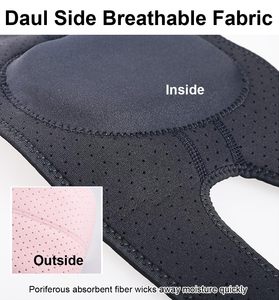 Genouillères et protège-<span class=keywords><strong>bras</strong></span> de compression réglables avec logo personnalisé, vente en gros pour le vélo, le volleyball, le travail et la danse - Product Image 3