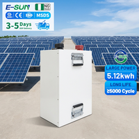Paket Baterai Lithium Titanate E-SUN 200Ah Tahan Lama, Aman, dan Dapat Diisi Ulang