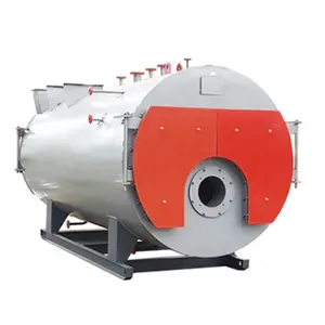 Low pressure 1.25mpa threaded smoke pipe dual fuel oil gas steam boiler for sale