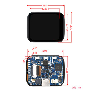 Carte de développement de microcontrôleur double cœur RP2350 1.69 pouces tactile <span class=keywords><strong>LCD</strong></span> accéléromètre capteur gyroscope convertisseur de coins arrondis - Product Image 6