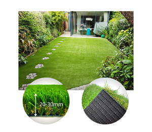 Tapis de jardin vert décoratif bon marché, gazon artificiel pour la décoration d'événements de mariage - Product Image 5