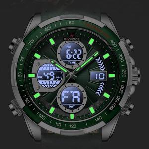<span class=keywords><strong>Naviforce</strong></span> นาฬิกาควอทซ์ NF9197S/ลิตร9197, นาฬิกาข้อมือควอทซ์เล่นกีฬาจับเวลาคู่นาฬิกาปลุกกันน้ำนาฬิกาดิจิตอลแฟชั่นสำหรับผู้ชาย - Product Image 5