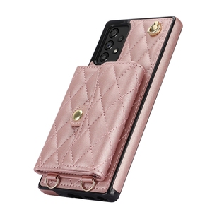 Para <span class=keywords><strong>Samsung</strong></span> A13/A52/A53A/<span class=keywords><strong>54</strong></span>/A14 Funda de cuero tipo billetera con cordón, funda de tarjeta de crédito cruzada para <span class=keywords><strong>Samsung</strong></span> S21FE - Product Image 1