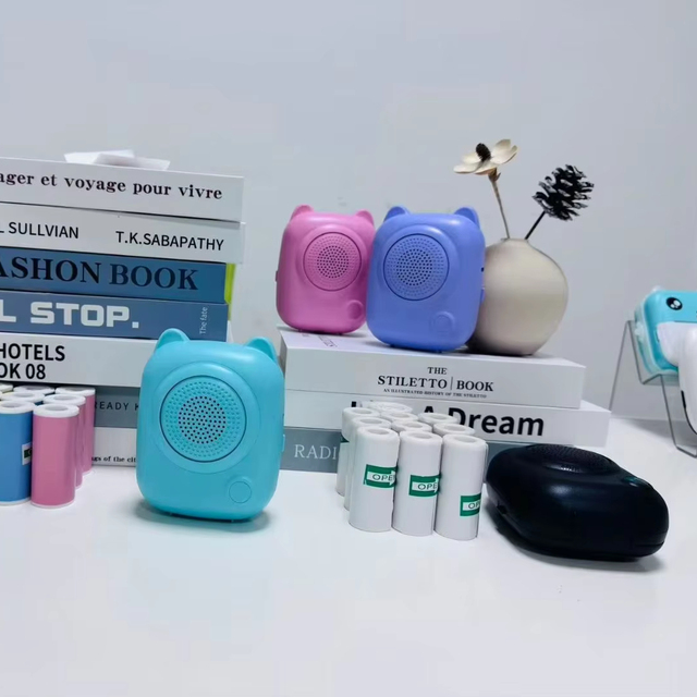 AI Pocket Thermal Printer Voice Printing Photo Generation Portable Smart Mini Printer for for Students Office Home Use