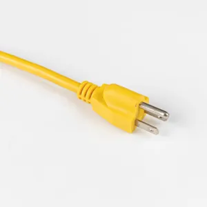 US American Nema 5-15 Power Plug 15A Cable de alimentación de CA estándar de América muestra gratis plug us 3 pin cable de alimentación para computadora