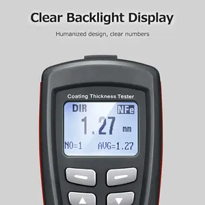 <span class=keywords><strong>Medidor</strong></span> de corriente de Foucault de 1250um, <span class=keywords><strong>medidor</strong></span> C de doble corriente de Foucault magnético, probador de <span class=keywords><strong>pintura</strong></span> automotriz de plástico y <span class=keywords><strong>medidor</strong></span> de Metal para uso automotriz de automóviles - Product Image 5