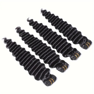 Loose <strong>Deep</strong> Wave <strong>Indian</strong> Hair <strong>Weave</strong> Bundles Double Drawn Human Hair Extensions <strong>Deep</strong> Wave Hair Weaving - Product Image 6