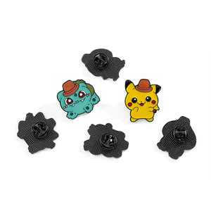 Nouvelle vente chaude en gros mignon dessin animé Pok e mon métal Badge animal de compagnie elfe broche accessoires - Product Image 4