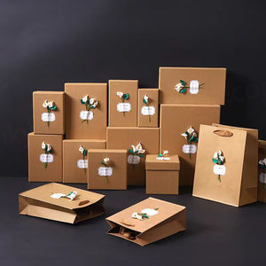 logo Perfume Bottle with <b>Box</b> Brown Perfume Bottle with <b>Box</b> <b>Empty</b> Bottle for Perfume 50ml with <b>Box</b> - Product Image 2