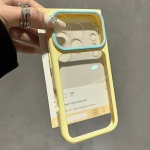เคสโทรศัพท์ใสหรูหราสำหรับ iPhone 11 <span class=keywords><strong>12</strong></span> 13 14 15 16 17 18 <span class=keywords><strong>Pro</strong></span> <span class=keywords><strong>Max</strong></span> Plus Air ป้องกันแรงกระแทก ฝาหลังแบบใส - Product Image 6