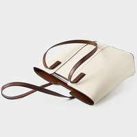Sac fourre-tout de grande taille en cuir de vachette véritable de haute qualité pour femmes, avec logo personnalisé, fermeture éclair, design tendance d'été, doublure en toile