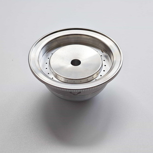 Cápsulas de Café Redondas Reutilizables de Acero Inoxidable Allwin, 80/<span class=keywords><strong>150</strong></span>/230/414 ml, con Código de Barras, Recargables, Compatibles con Vertuoline - Product Image 3
