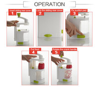 Nieuwe Aankomst Afneembare Messpiralisator Groentenoedel En Courgette Spaghettimaker Voor Salade Premium Fruit-En Groentegereedschap