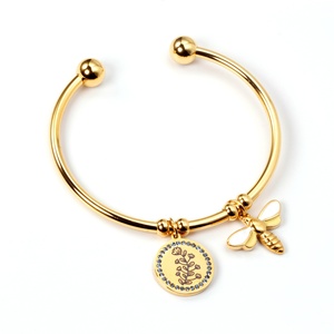 Brazalete de Plata con Diseño de Corazón para Mujer, Joyería de Moda, Brazalete de Germanio - Product Image 4