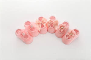 Chaussettes pour bébé, chaussettes pour bébé fille, chaussettes en coton en vrac pour nouveau-né - Product Image 4